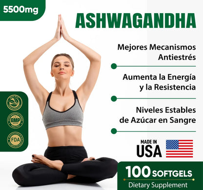 NAD + RESVERATROL Y ASHWAGANDHA